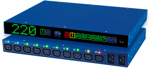 Интеллектуальное устройство распределения электропитания 16A RPCM AC ATS 16A Smart PDU RCNTEC RPCM1502